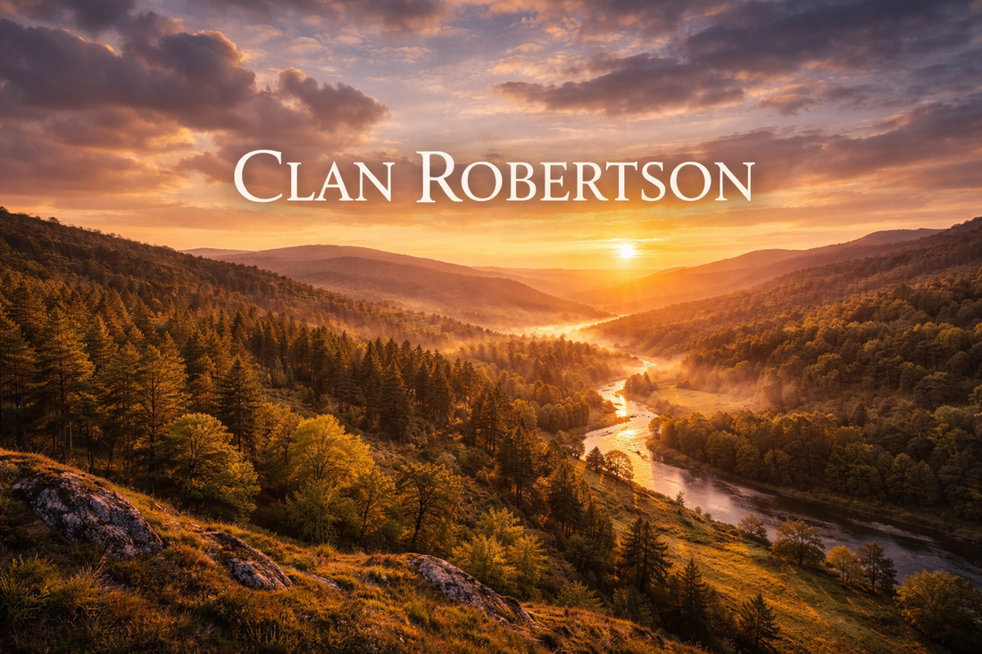 Highland landscape near Struan in Perthshire associated with Clan Robertson history