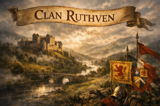 Ruthven Castle in Perthshire associated with Clan Ruthven history in Scotland