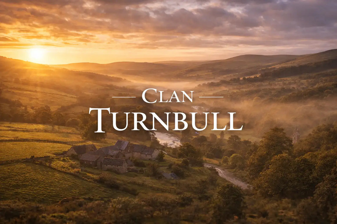 Scottish Borders landscape near Bedrule representing Clan Turnbull history and origins