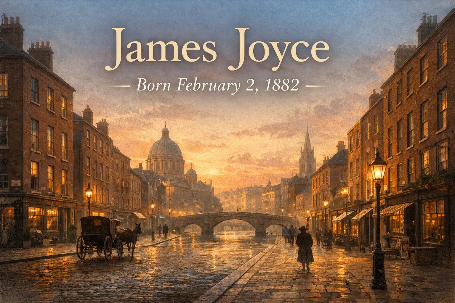 James Joyce Birth – February 2, 1882 | Dublin Literary History