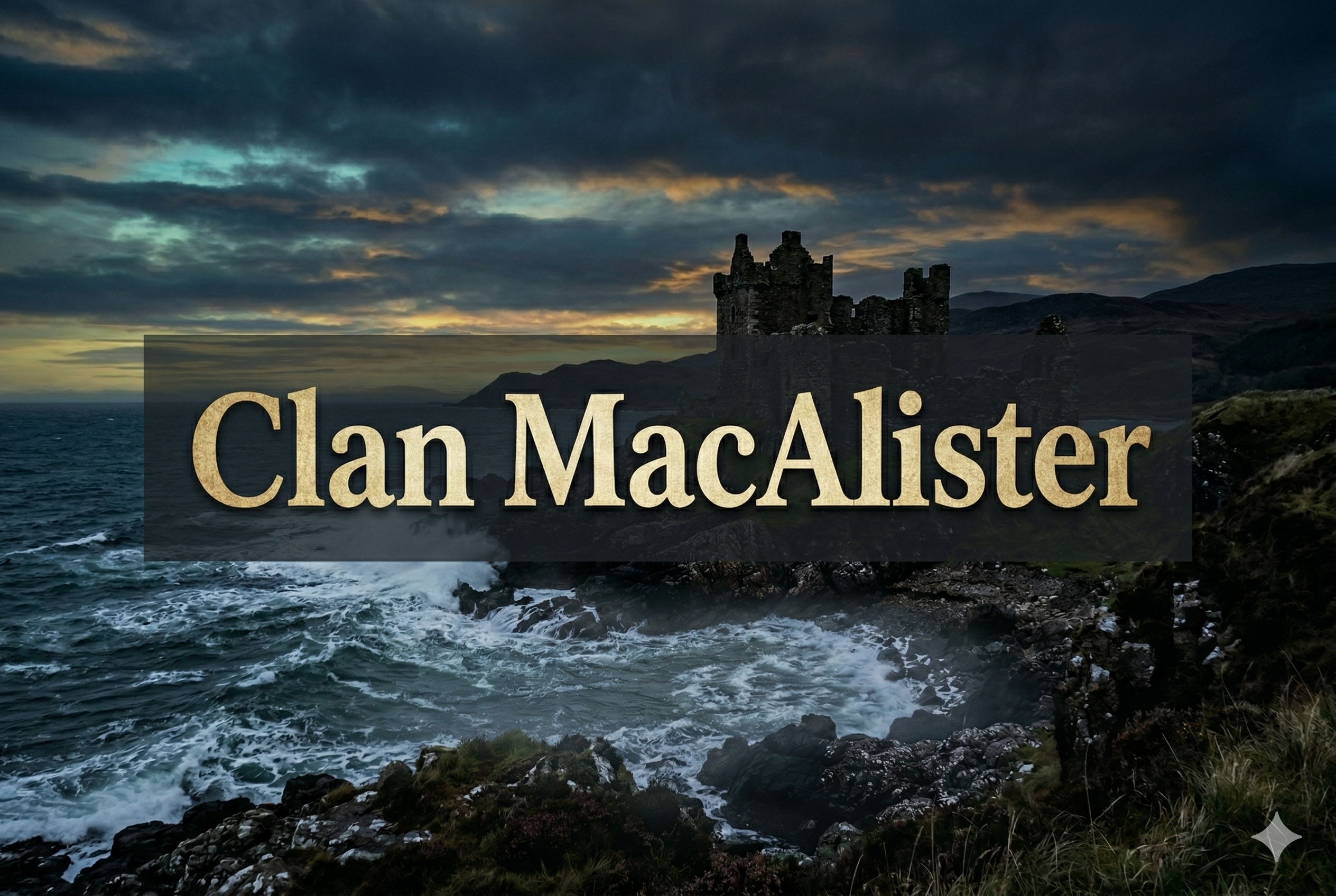 Clan MacAlister Scottish clan history — origins, motto Fortiter, and Kintyre lands