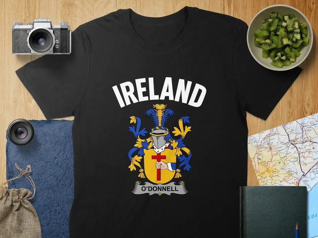 Official O'Donnell Clan Crest and Tyrconnell Heritage - Celtic Ancestry Gifts