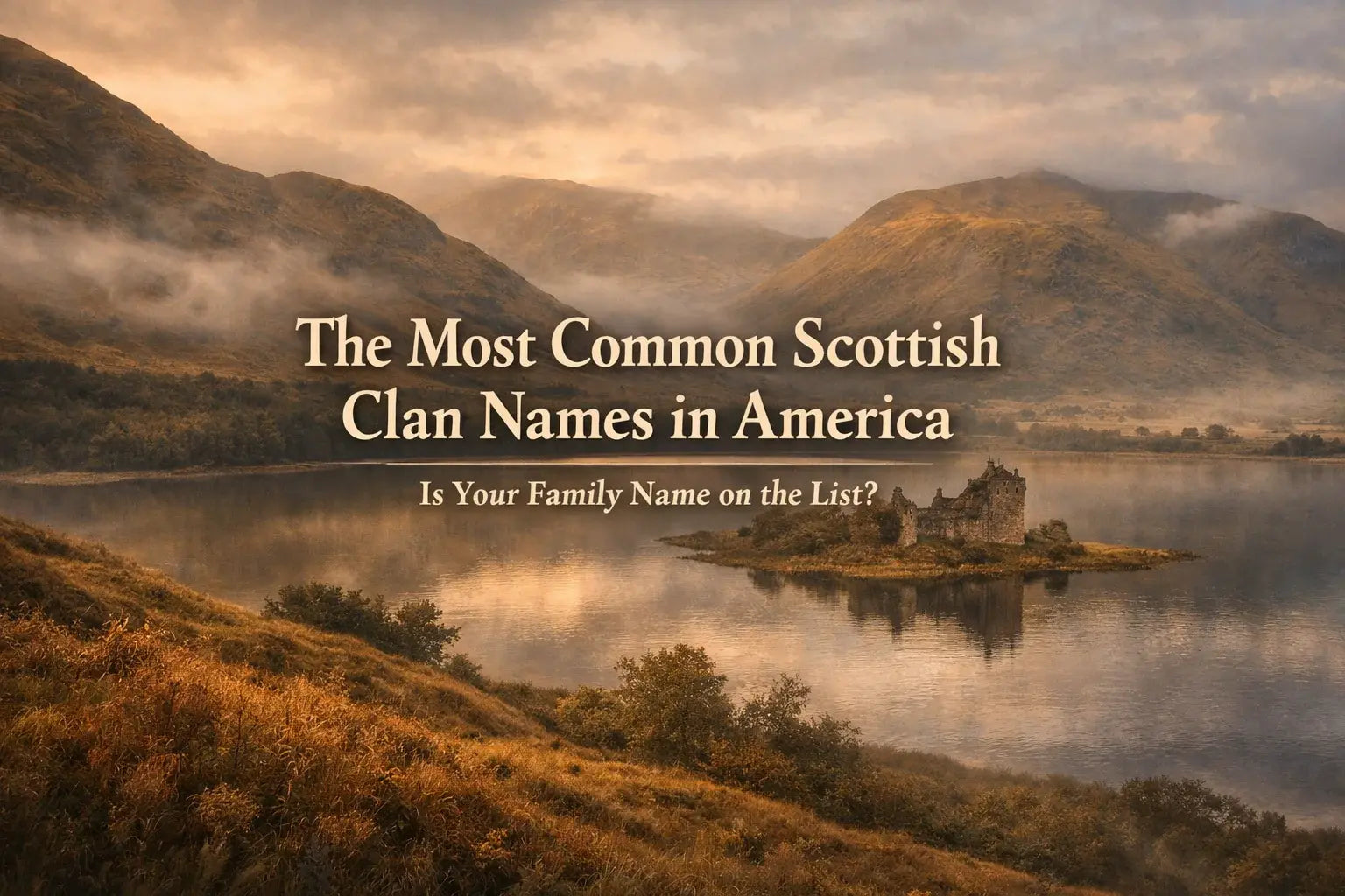 Scottish Highland mountain landscape evoking the 1719 Battle of Glen Shiel in Kintail, the Spanish-backed Jacobite rising