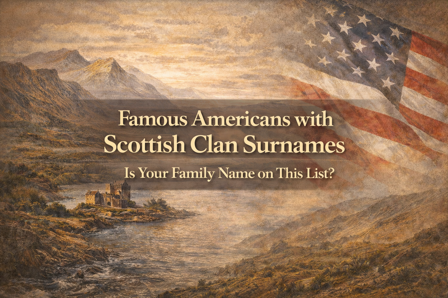 Scottish clans in AMerica