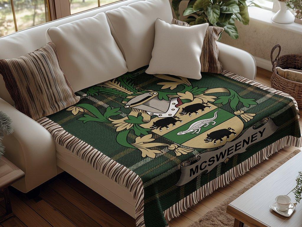 Irish Ancestry Blankets - Celtic Ancestry Gifts