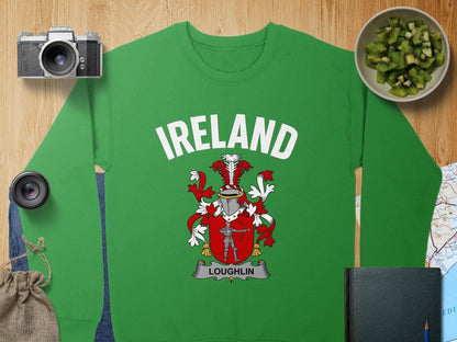 Ireland Loughlin Crest Design Green Sweatshirt product