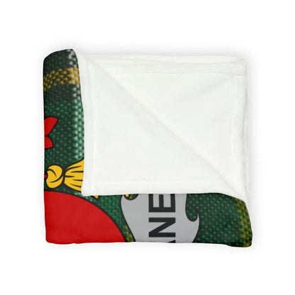 Cozy Warm Festive Holiday Print Blanket product type