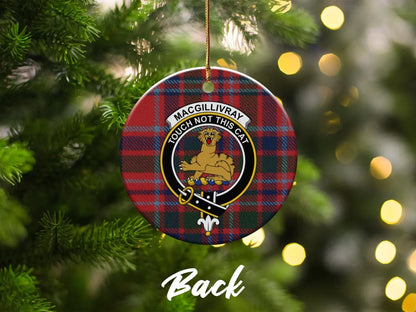 Touch Not This Cat MacGillivray Clan Ornament product type