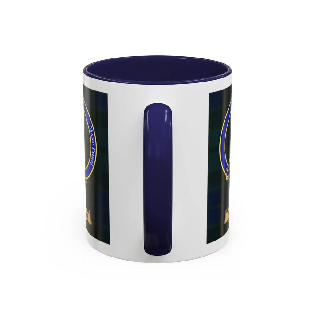 McCoy clan crest mug shown in 11 oz and 15 oz sizes