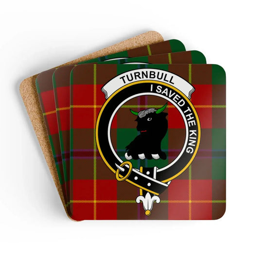 Turnbull I Saved The King Plaid Coaster product