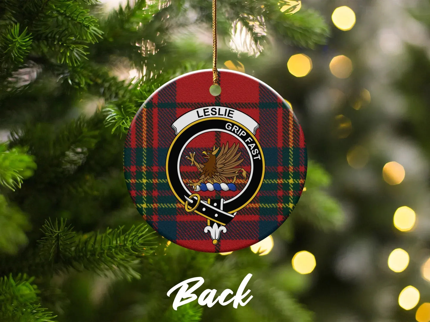 Scottish Clan Crest Christmas Ornament product type