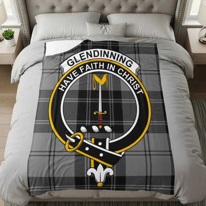 Glendinning Have Faith In Christ Plaid Throw product