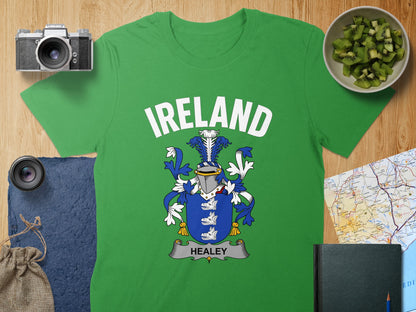 Ireland Healey Crest Graphic Print T-Shirt