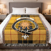 MacLeod of Lewis Clan Scottish Tartan Woven Blanket – 100% Cotton