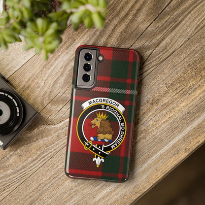 MacGregor Clan Scottish Tartan Cell Phone Case - Celtic Ancestry Gifts