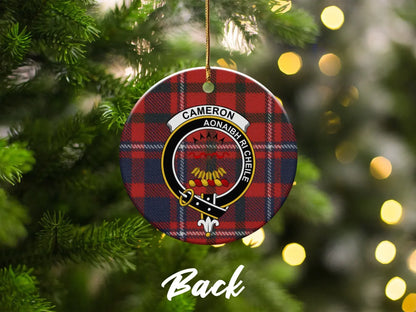 Cameron Tartan Christmas Tree Decoration product
