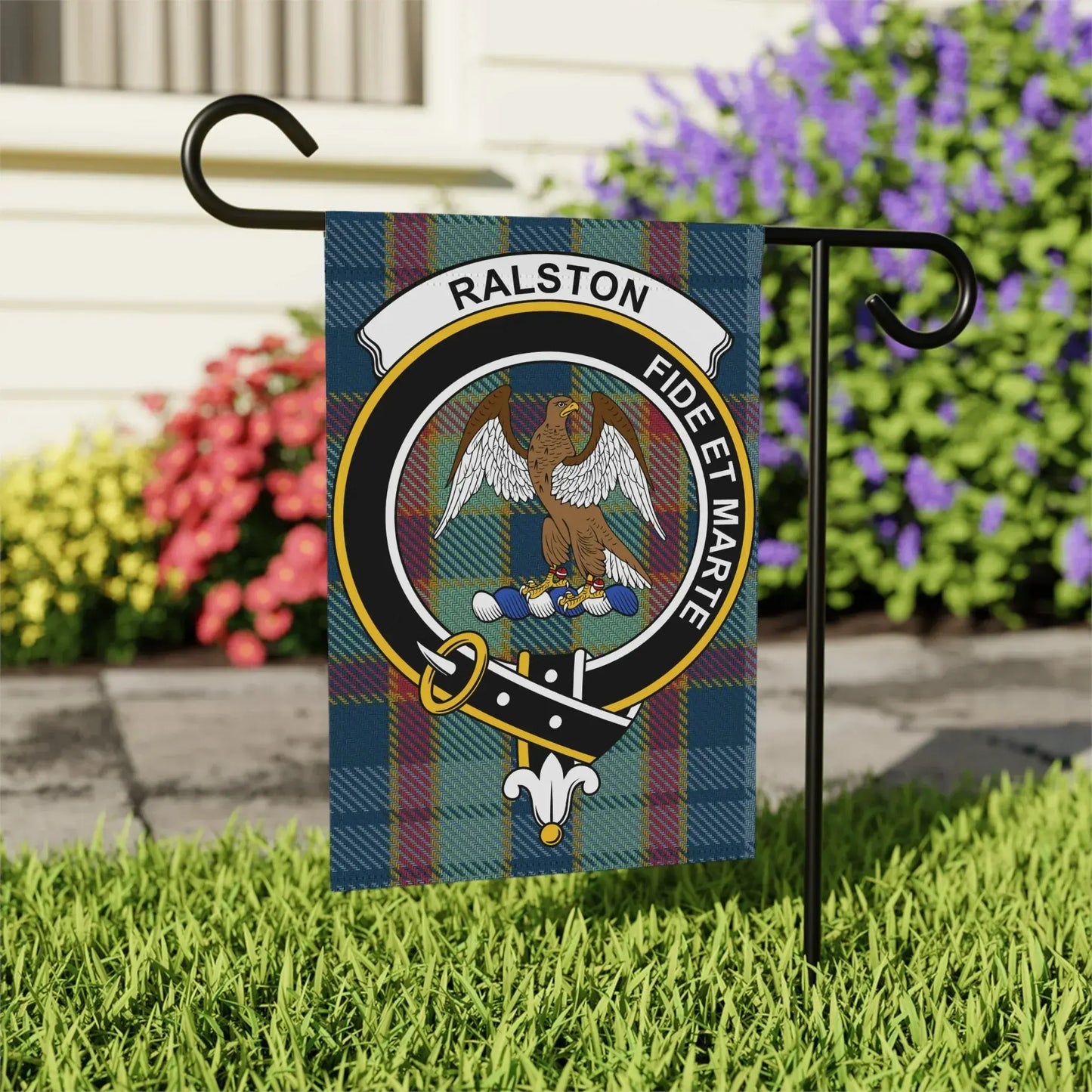 Ralston Family Crest Garden Flag Home Decor Product