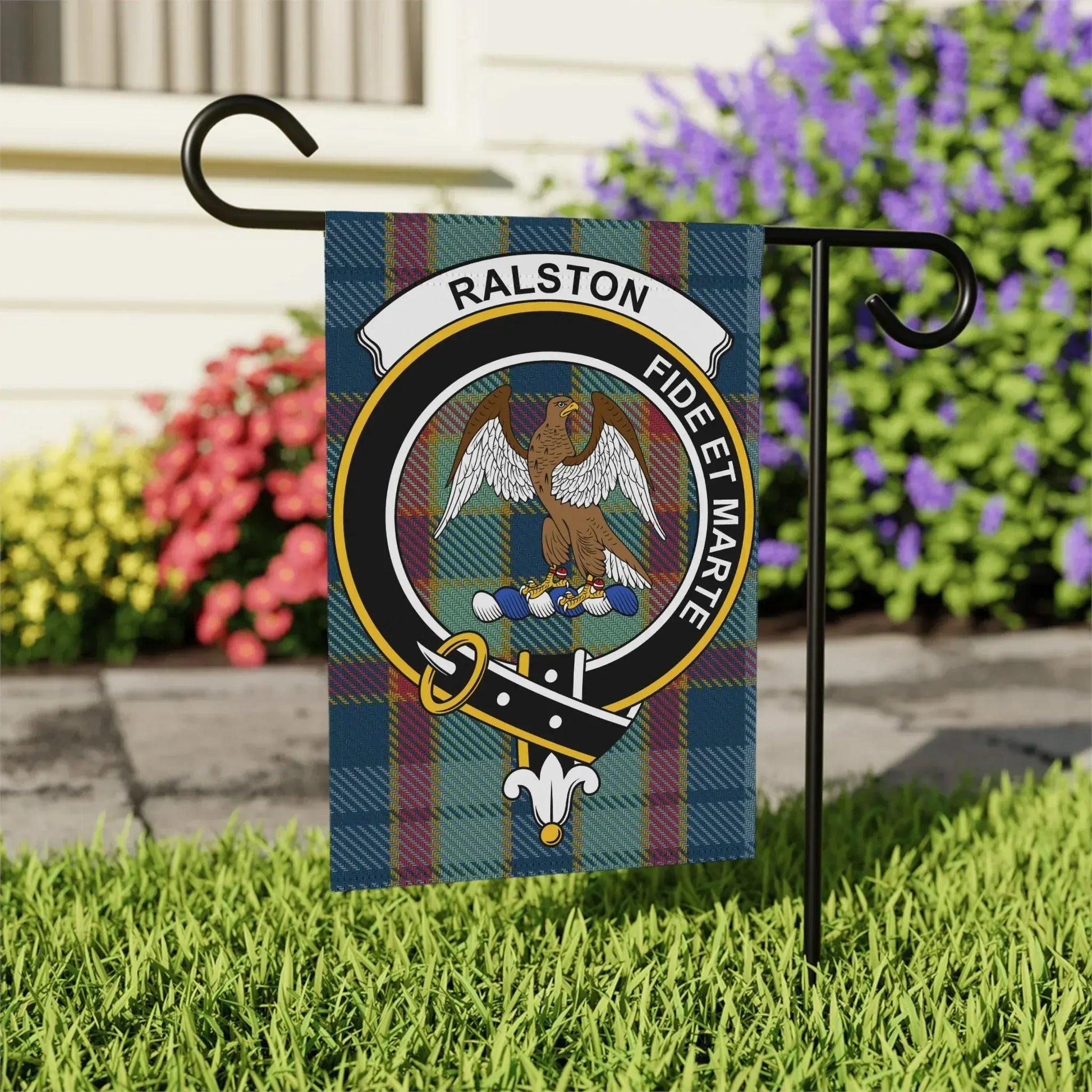 Ralston Family Crest Garden Flag Home Decor Product