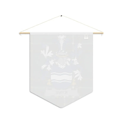 Heraldic Crest and Name Custom Wall Banner product