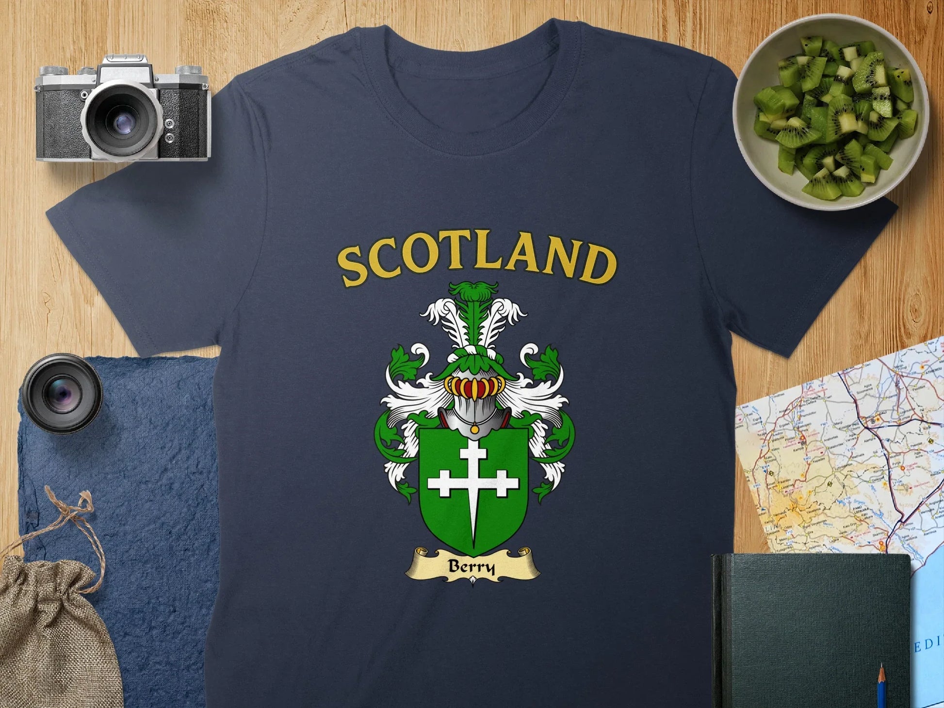 Scotland Berry Crest Emblem Graphic T-shirt product