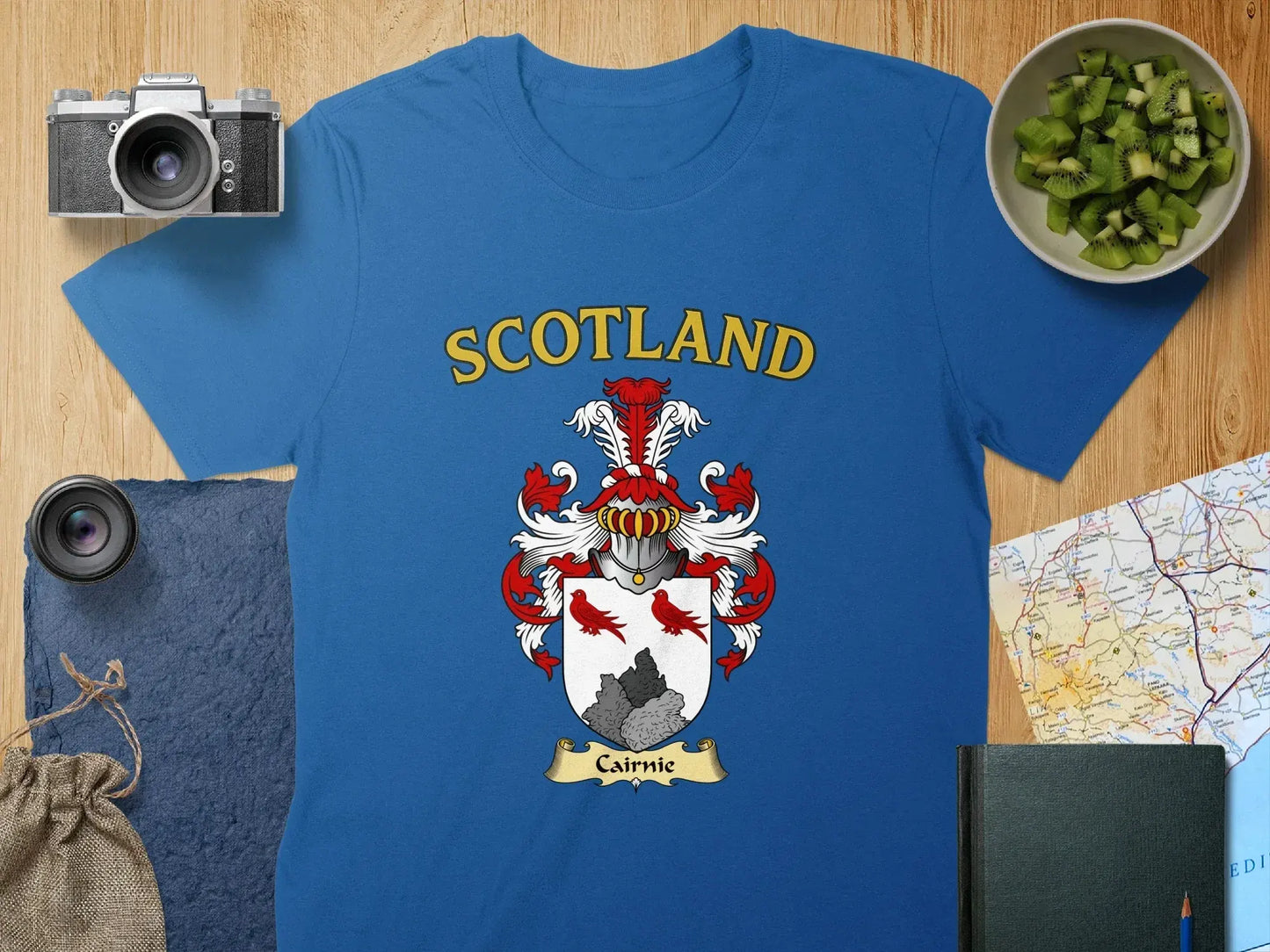 Scotland Cairnc Crest Design T-Shirt Scottish Heritage product