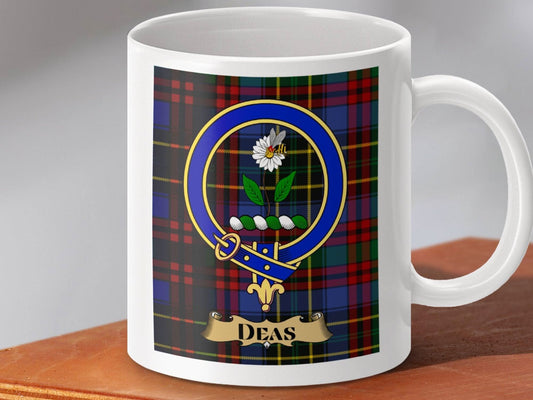 Scottish Tartan Family Crest Design Coffee Mug product type