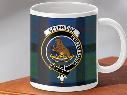 Beveridge Perseverando Emblem Tartan Mug product type