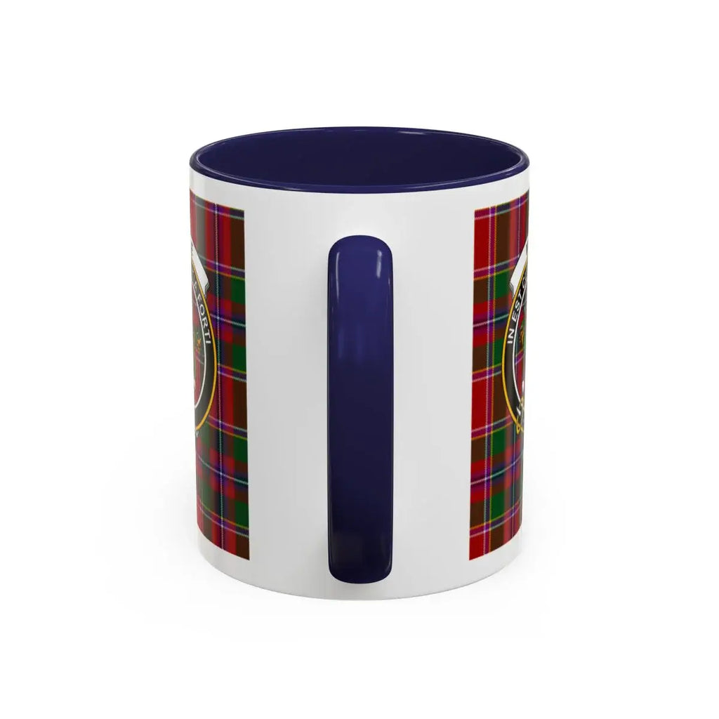 Clan Tartan Emblem Wrap Design Coffee Mug