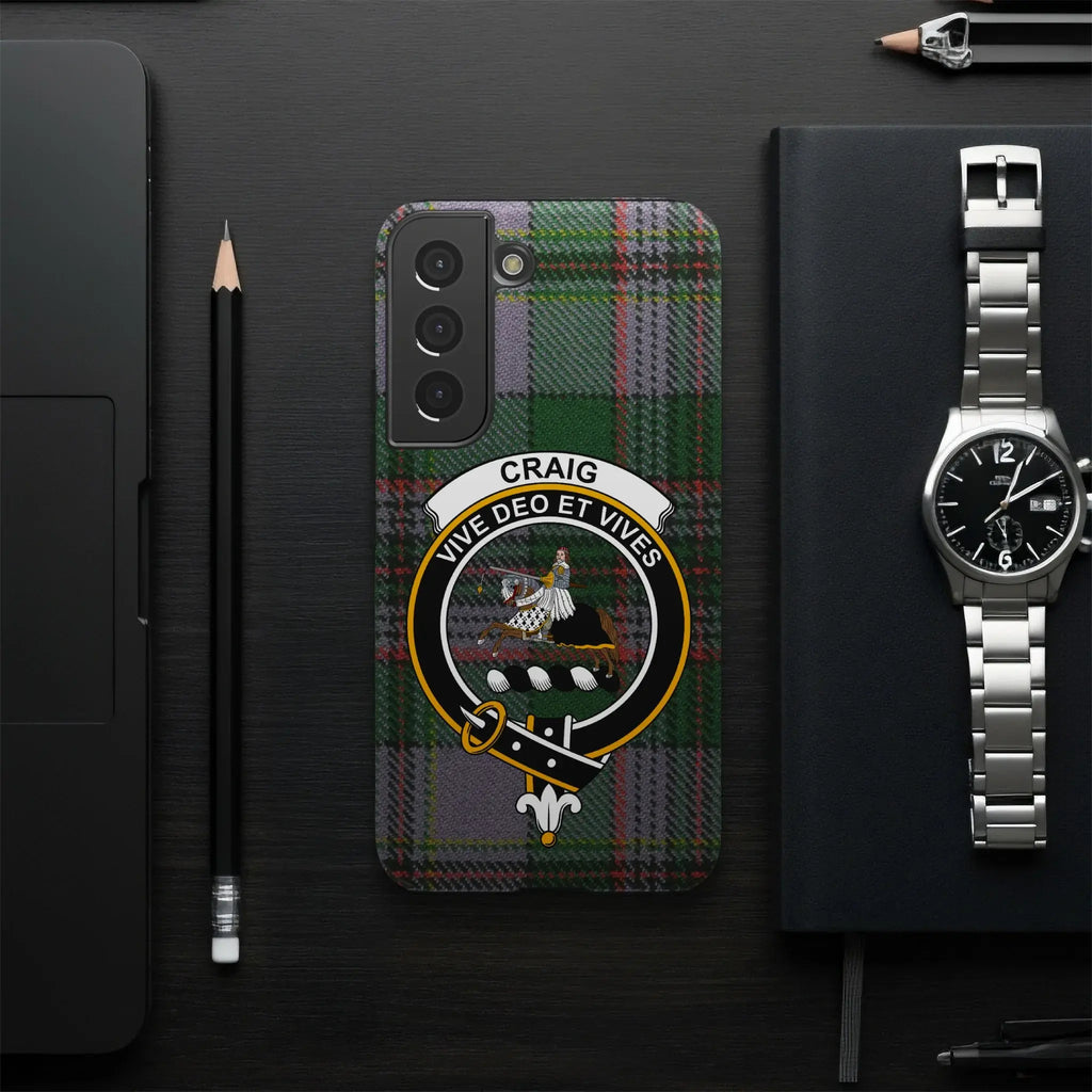 Craig Vive Deo Et Vives Plaid Mobile Case
