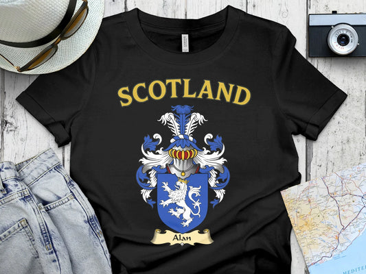 Scotland Design Family Crest T-shirt product