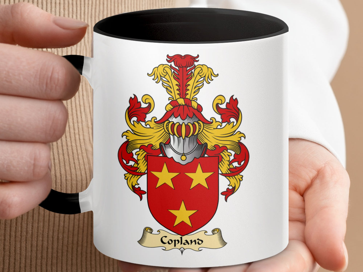 Copland Scottish Clan Accent Coffee Mug - Living Stone Gifts