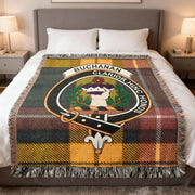 Clan Buchanan Tartan Woven Blanket – Scottish Heritage