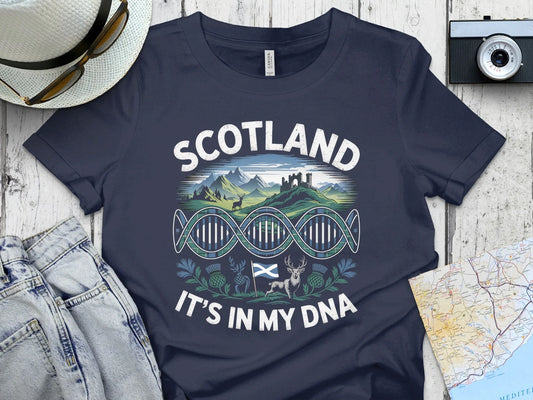 Scotland It's In My DNA Graphic T-shirt product