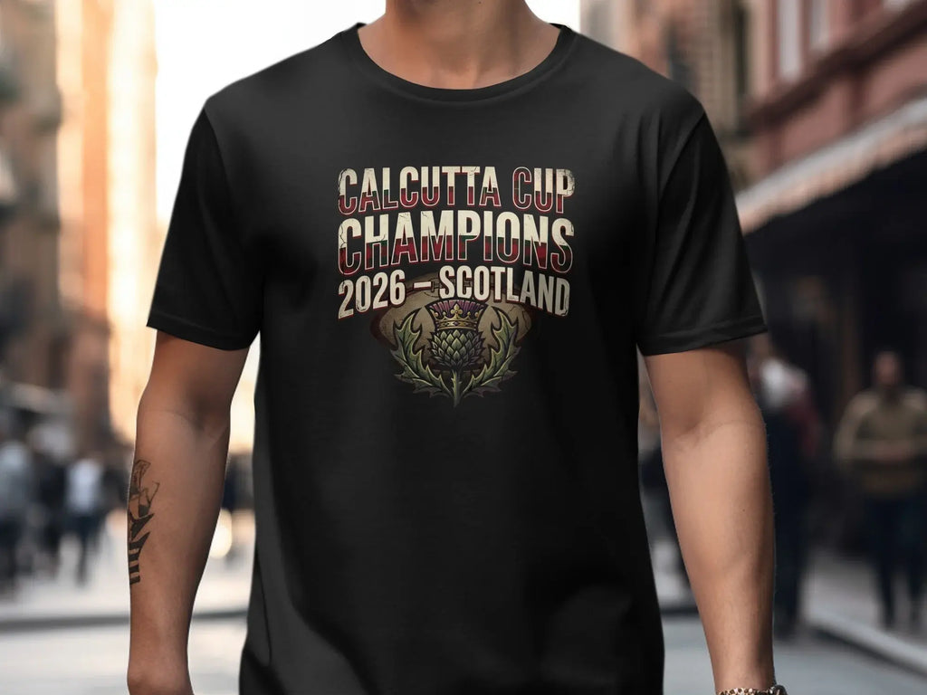 Calcutta Cup Champions 2026 Scotland T-shirt