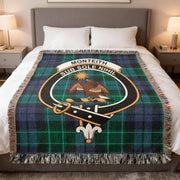 Monteith Clan Scottish Tartan Woven Blanket