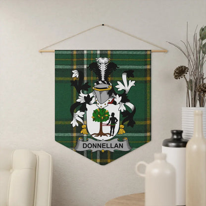 Donnellan Family Crest Wall Hanging Tapestry product type