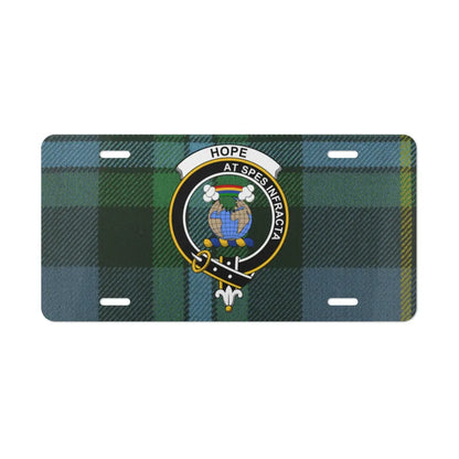 Tartan Clan Crest Novelty License Plate product type