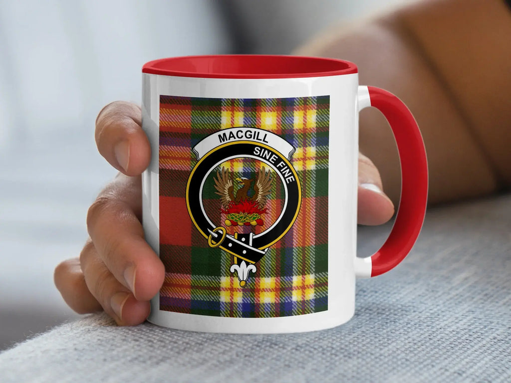 MacGill Sine Fine Tartan Plaid Coffee Mug