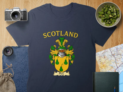 Scotland Family Crest Shirt Stylish Heritage Tee product