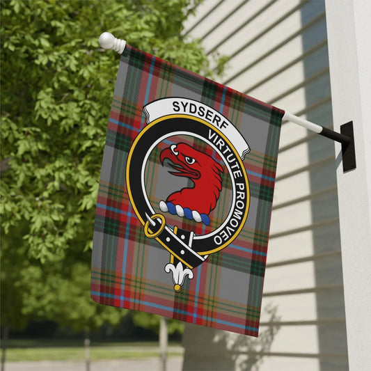 Clan Crest Red Eagle Tartan Flag Banner product