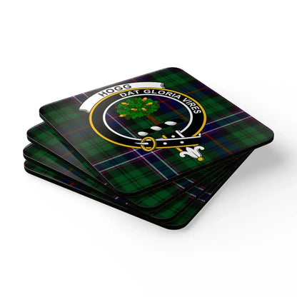HOGG Dat Gloria Vires Family Crest Coaster Set product type