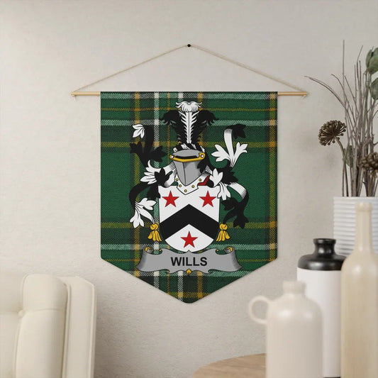 Family Crest Wall Hang with Heraldic Design product type