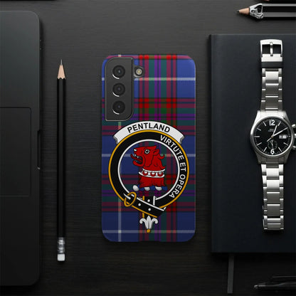 Pentland Virtute Et Opera Tartan Phone Case Design