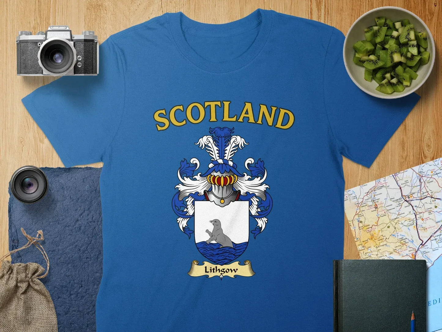 Scotland Lithgow Crest Graphic T Shirt product