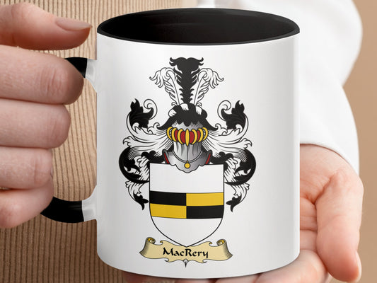 MacRery Family Crest Emblem Classic Mug - Living Stone Gifts