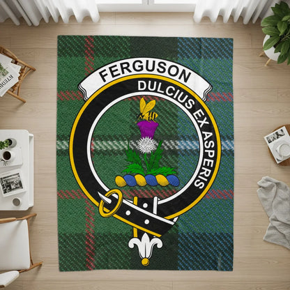 Ferguson Dulcius Ex Asperis Plaid Print Blanket product type