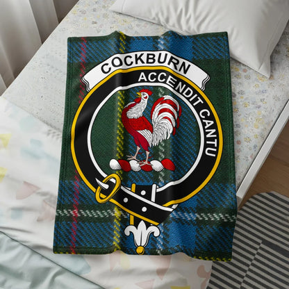Cockburn Accendit Cantu Tartan Throw Blanket product type