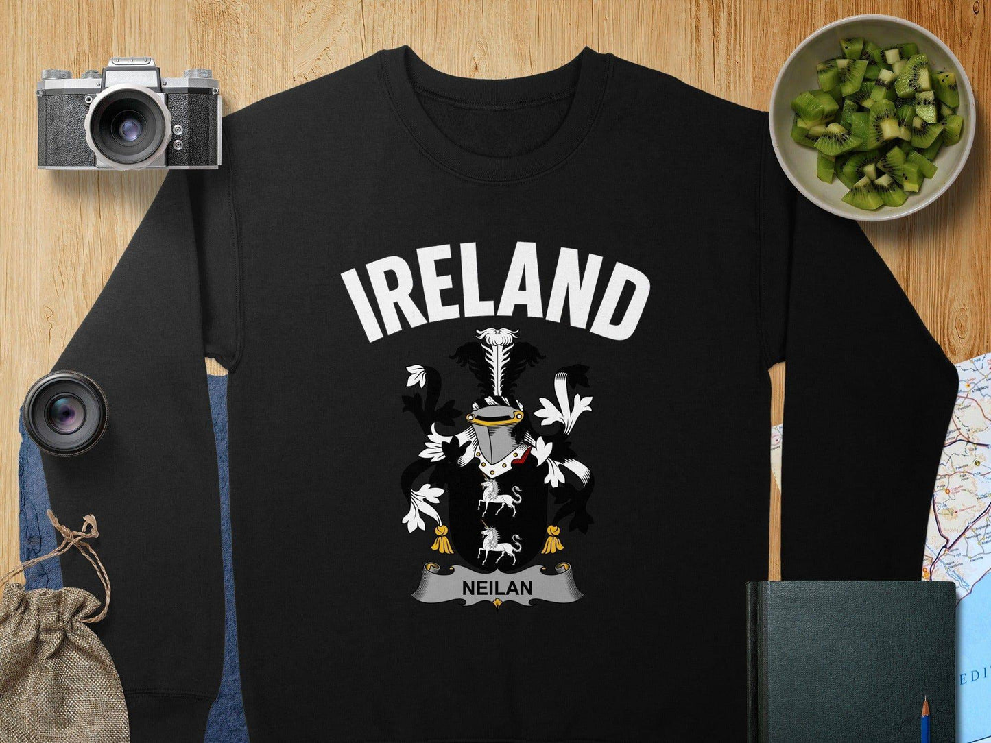 Ireland Neilan Family Crest Design Sweater product type