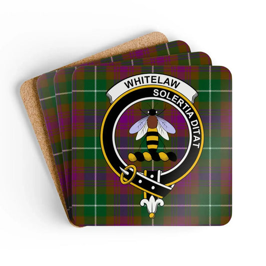 Whitelaw Solertia Ditat Tartan Design Coaster product