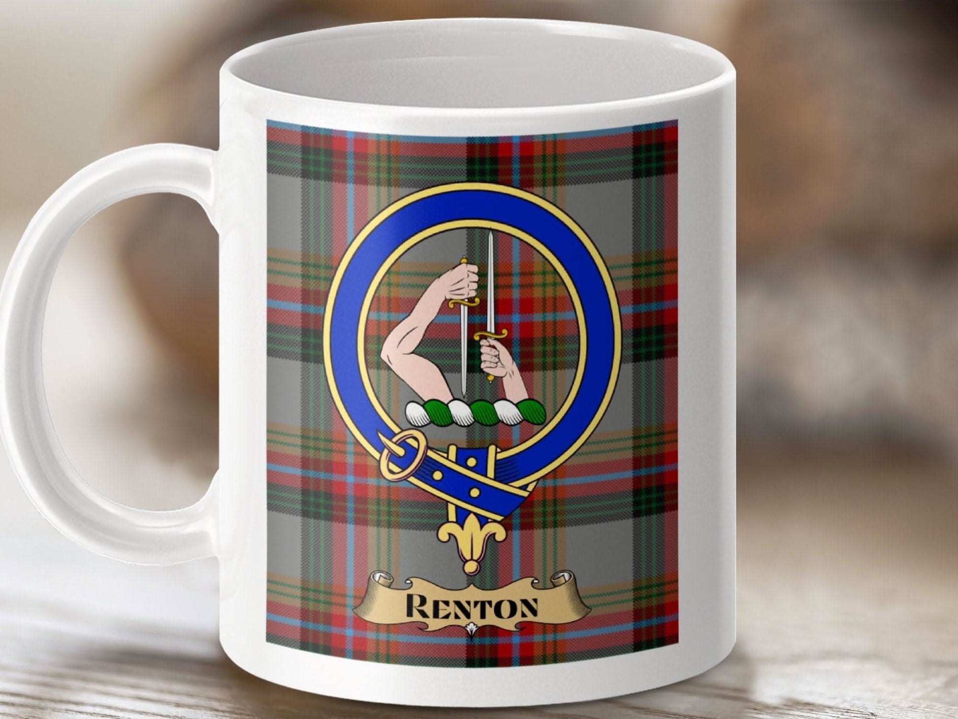 Renton Tartan Clan Crest Emblem Mug product